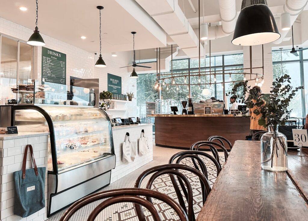 Illustrative cafe interior for a Sector 60 Gurgaon cafe guide